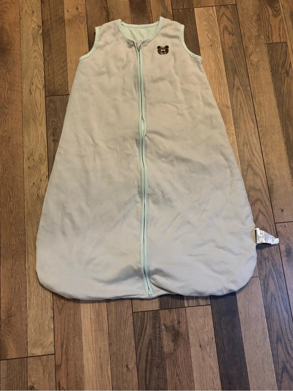 Baby Sleeveless Wearable Blanket Sleep Sack - Light blue